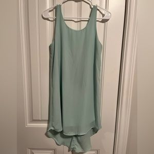 Flowy mint coloured dress